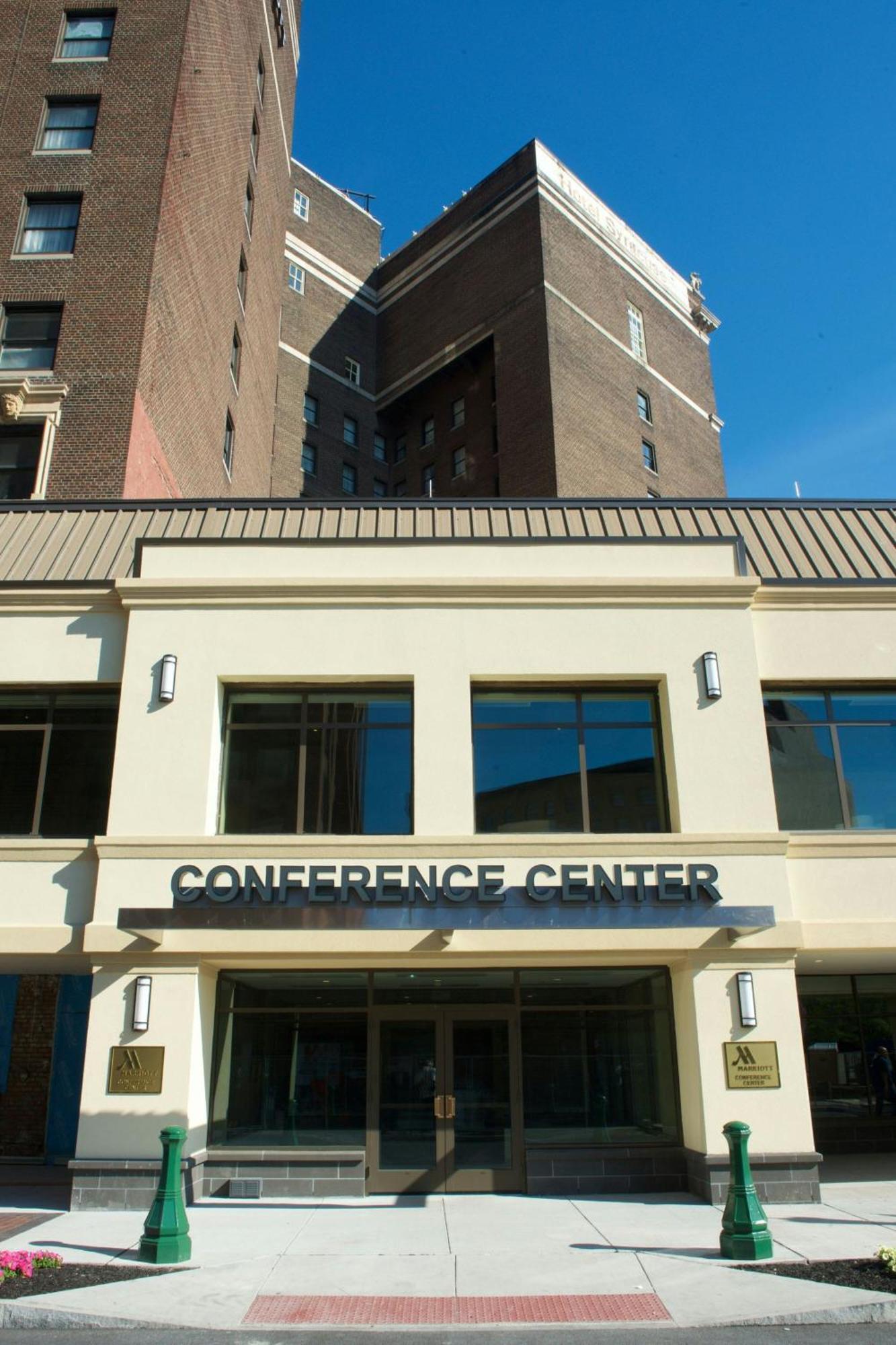 Marriott Syracuse Downtown Hotel Exterior foto